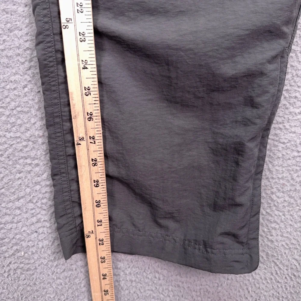 The North Face Pants Mens XL Gray Convertible Hiking Cargo Zip Off Short Outdoor